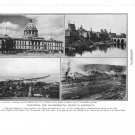 Minnesota Industrial Government Scenes Plate Print 1936 Book