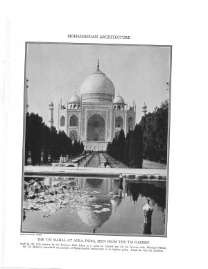 Mohammedan Architecture Plate Print 1936 Book 4 pages