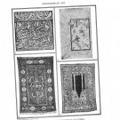 Mohammedan Art  Plate Print 1936 Book 2 pages