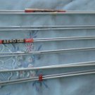 Knitting Needles Aero Lot  6 pairs Gray Metal 8 9 10 11 12 England