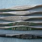 Crochet Hooks Boye Hero USA Metal 3 4 10 11 Lot 6 Vintage