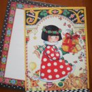 Mary Engelbreit Christmas Card 1996 Sunrise INC ME Ink XCMH7547
