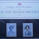90th Birthday HM Queen Mother GB Royal Mail Mint Stamps 210 1990