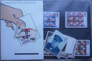 Direct Elections European Assembly Stamps British Post Office Mint 108 1979 Extras