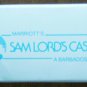 Vintage Matchbook Sam Lords Castle Marriott Barbados Box Matches