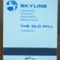 Vintage Matchbook Skyline Hotels Canada Matches
