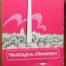Vintage Matchbook Washington Monument DC Matches
