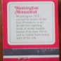 Vintage Matchbook Washington Monument DC Matches
