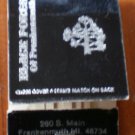 Vintage Matchbook Black Forest Frankenmuth MI Restaurant Matches