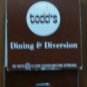 Vintage Matchbook Todd's Dining Diversion Hilton Inn Lexington KY Matches
