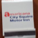 Vintage Matchbook America City Squire Motor Inn Matches