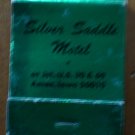 Vintage Matchbook Silver Saddle Motel Ames Iowa Matches