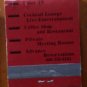 Vintage Matchbook Inn Bourbon Street New Orleans LA Matches