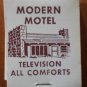 Vintage Matchbook Clark Motel Peru Indiana Matches