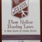 Vintage Matchbook Chalet Motel Dixon Illinois Matches