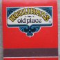 Vintage Matchbook Houlihan's Old Place Restaurant Floral Matches