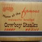 Vintage Matchbook Pinnacle Peak Restaurant Arizona California Matches