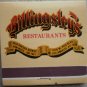 Vintage Matchbook Billingsley's Restaurant Van Nuys LA California Matches