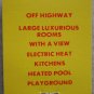 Vintage Matchbook Meadowcliff Lodge Restaurant Coleville CA Matches