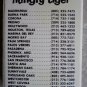 Vintage Matchbook Hungry Tiger Restaurant California Arizona Matches Matchbox
