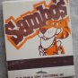Vintage Matchbook Sambo Family Restaurant Matches