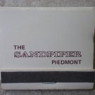 Vintage Matchbook Sandpiper Piedmont Atlanta Georgia Matches