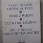 Vintage Matchbook Town Country Inn Streator Illinois Silver Matches