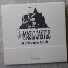 Vintage Matchbook Magic Castle Hollywood Academy Magical Arts  California Matches