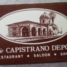 Vintage Matchbook Capistrano Depot San Juan Capistrano California Matches Matchbox