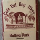 Vintage Matchbook Cafe Del Rey Moro Balboa Park California Matches