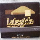 Vintage Matchbook Lakeside Restaurant Newport Beach California Matches