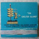 Vintage Matchbook Kona Inn Shelter Island San Diego California Matches