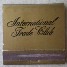Vintage Matchbook International Trade Club Port of Mobile Alabama Matches