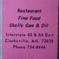 Vintage Matchbook Caprice Motor Inn Clarksville Arkansas Matches
