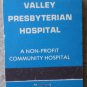 Vintage Matchbook VPH Valley Presbyterian Hospital Van Nuys California Matches