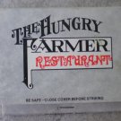 Vintage Matchbook Hungry Farmer Restaurant Colorado Matches