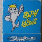 Vintage Matchbook Ralph Kacoos Restaurant Baton Rouge Louisiana Matches