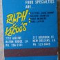 Vintage Matchbook Ralph Kacoos Restaurant Baton Rouge Louisiana Matches