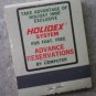 Vintage Matchbook Holiday Inn Denison Texas Matches
