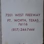 Vintage Matchbook Tom Penny Inn Fort Worth Texas Matches