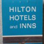 Vintage Matchbook Hilton Hotel Inn Rainbow Matches
