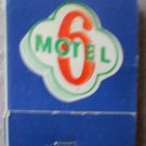 Vintage Matchbook Motel 6 Matches