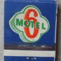 Vintage Matchbook Motel 6 Matches