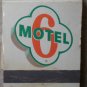 Vintage Matchbook Motel 6 White Matches