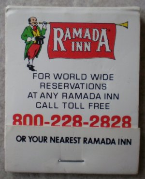 Vintage Matchbook Ramada Inn Matches