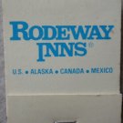 Vintage Matchbook Rodeway Inn Toll Free Reservations Matches
