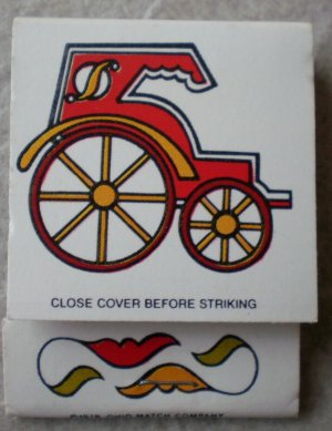 Vintage Matchbook Don't Put The Cart Before The Horse Matches