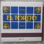 Vintage Matchbook El Torito Mexican Restaurant Matches