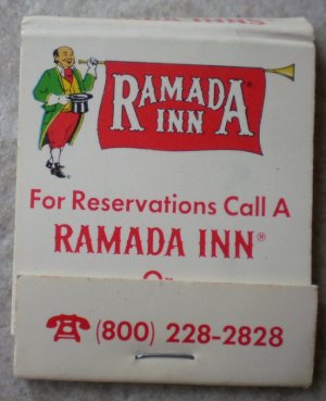 Vintage Matchbook Ramada Inn Welcome Home Matches