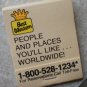 Vintage Matchbook Best Western Tan Matches